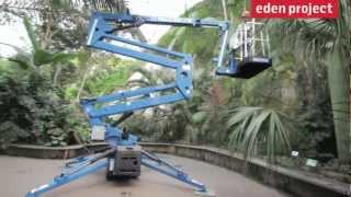 Behind the scenes of the Eden Project tilt-shift film