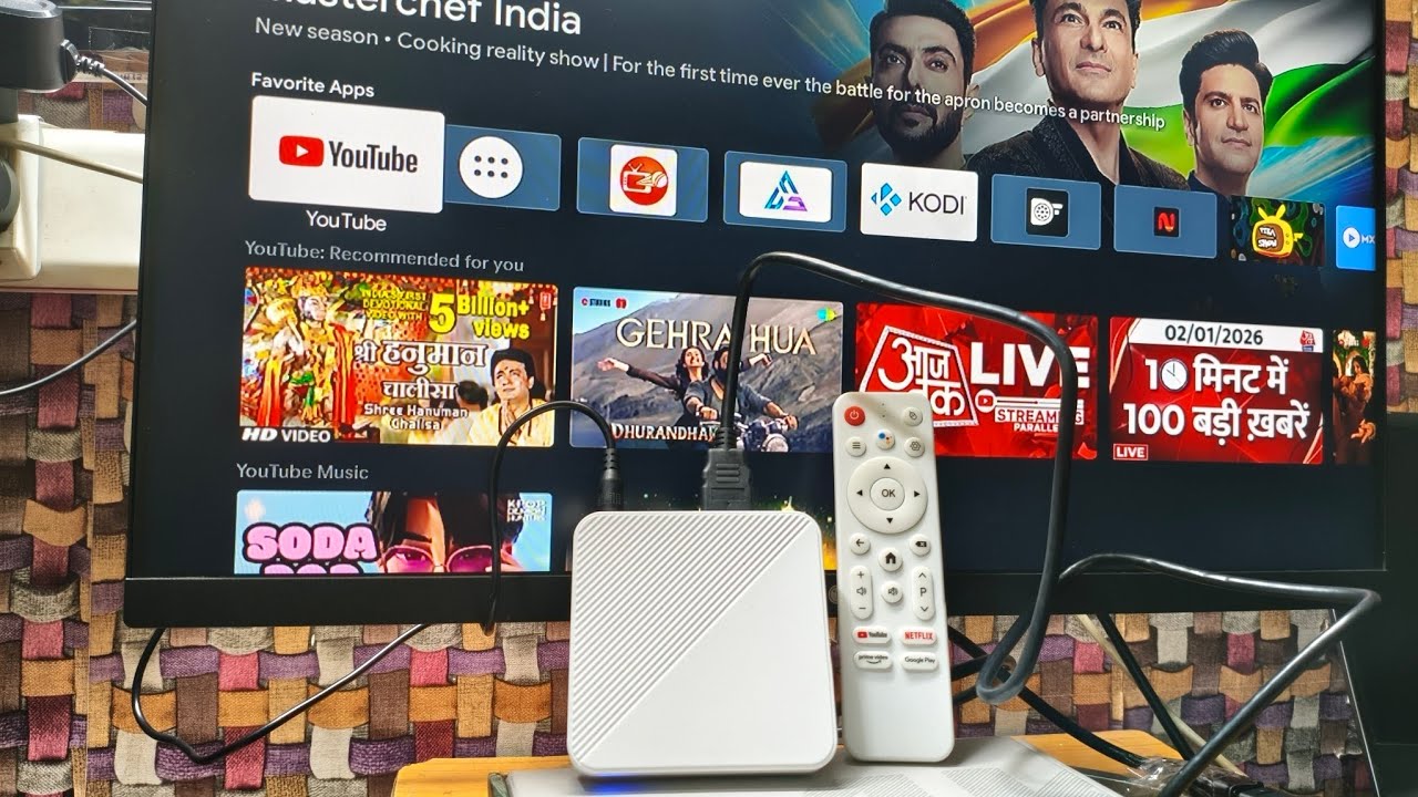 Andbox 96 max 4K 5G Ultra HD 2gb 16gb Android 14 TV Box 