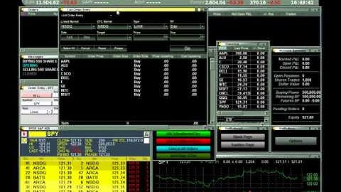 Lightspeed Webinar 10/19/11_Lightspeed Trader Platform: Order Entry, Configuration and Routing