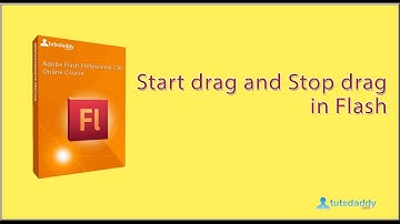 How To Use Start Drag and Stop Drag ActionScripts in Flash CS6 Tutorial