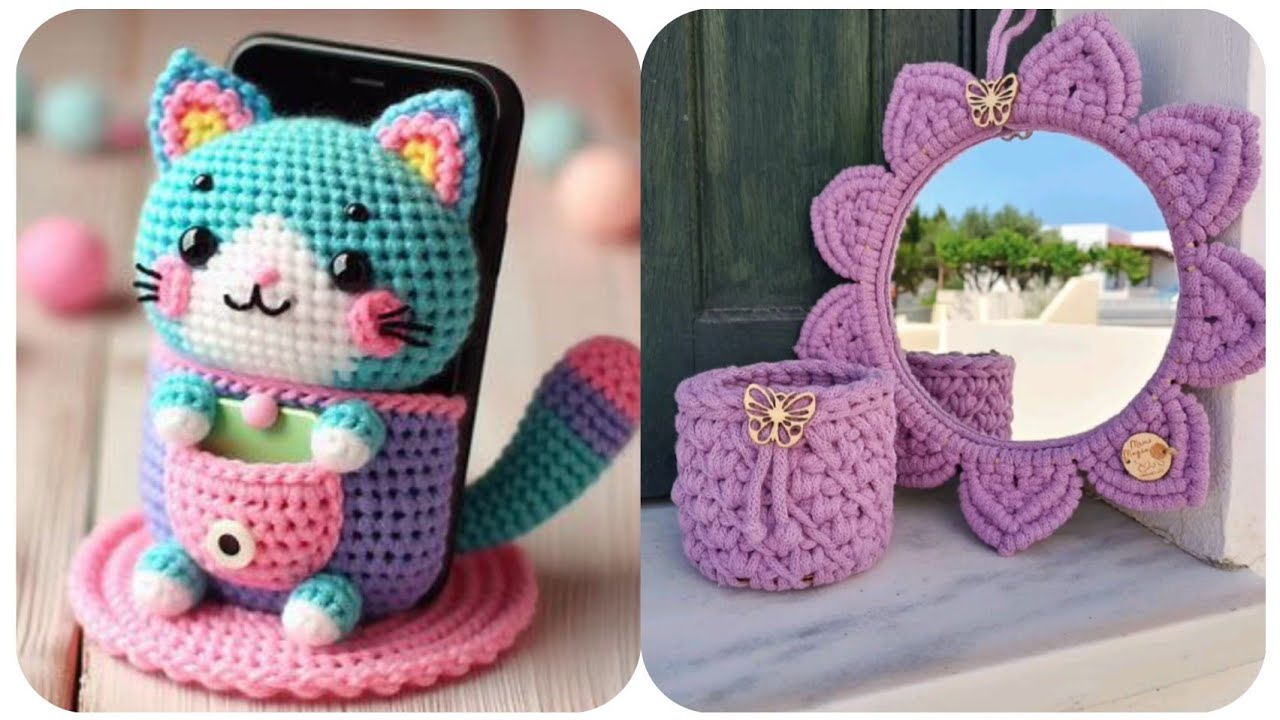 Crochet Home Decoration Ideas | Stylish Handmade Décor