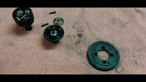 Shredder center diff upgrade to arrma 6s diff!
