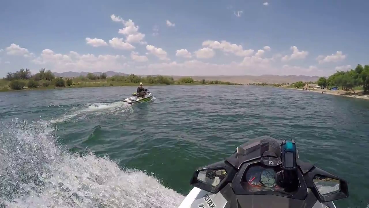 SEADOO RXT 300 81MPH VS SEADOO RXP 300 GRF TURBO 91MPH - YouTube
