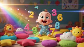 Learning Numbers Fun 1–10 🔢 | Counting Song for Kids | Toddler Math Rhyme