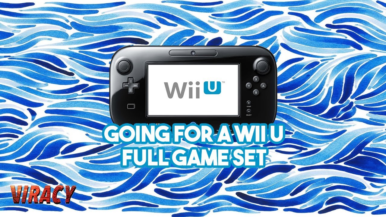 Going for a Wii U full game set!