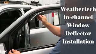 Easy DIY: Installing WeatherTech In-Channel Vent Shades Without Any Tools by DC Auto Enhancement 58 views 5 months ago 8 minutes, 16 seconds