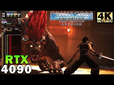 Crisis Core: Final Fantasy VII - Reunion 4K | RTX 4090 | Ryzen 9 7950X | Maximum Settings