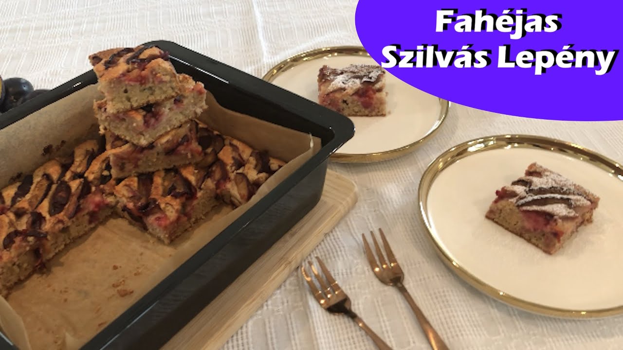 Egyszerű és gyors Fahéjas Szilvás Lepény, Cukor és Fehérliszt Nélkül | HagymaLekvár