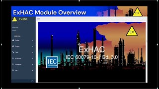 ExHAC Hazardous Area Classification Software DEMO: Chapter 4 ExHAC Application Overview screenshot 2