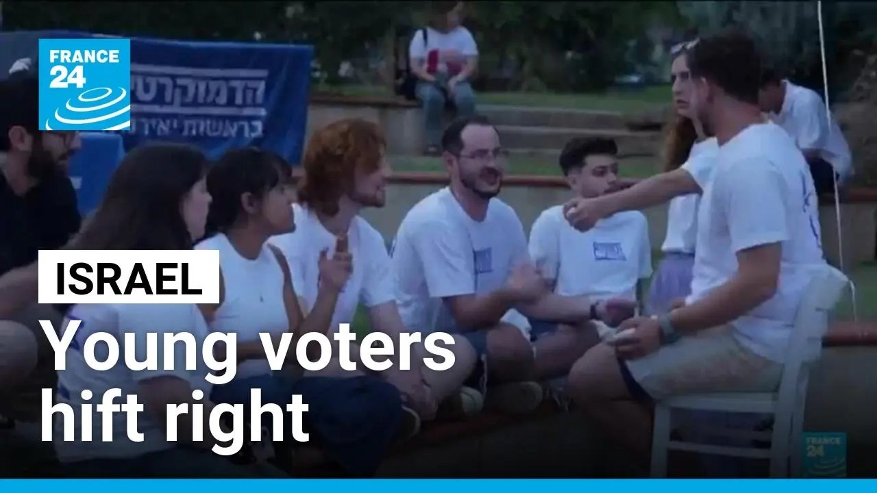 October 7 scars push Israel's first-time voters to right • FRANCE 24 English