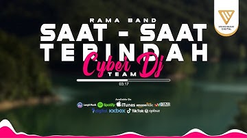 DJ Saat Saat Terindah - Rama | Dj Remix Full Bass (Official Audio Visualizer)