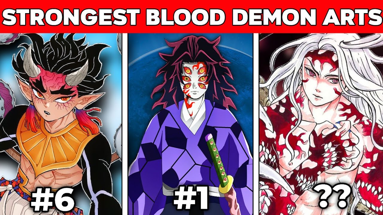 STRONGEST BLOOD DEMON ARTS In DEMON SLAYER YouTube