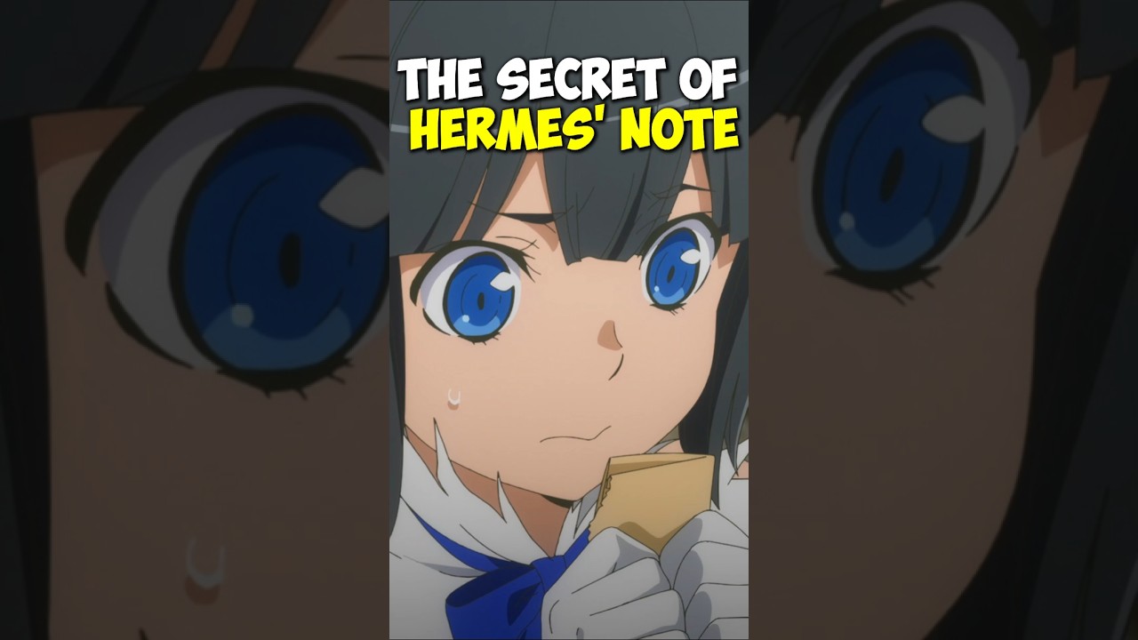What did Hermes' note given to Hestia contain? 