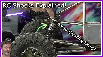 RC Crawler Shocks Explained! How They Work & Tuning Tips! 🚀