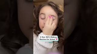 My makeup routine at 6 years old 💄✨ @‌evieandceairaa #MakeupRoutine #MakeupFun #Nostalgia