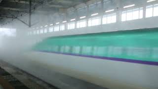 Series E6+H5 Shinkansen Passed at Mizusawa-Esashi Sta.