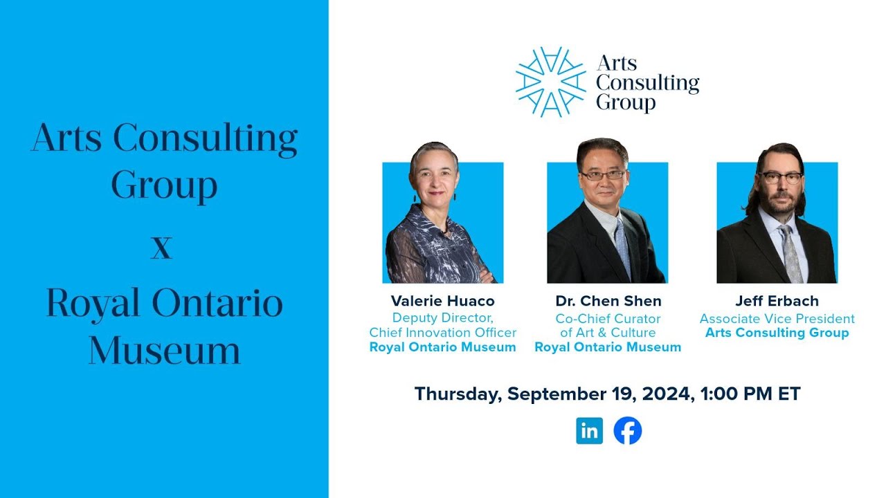 Arts Consulting Group X Royal Ontario Museum