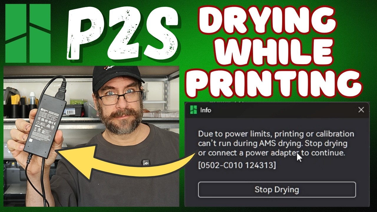 Bambu Lab P2S: Как печатать во время сушки с помощью AMS 2 PRO - AMS HT