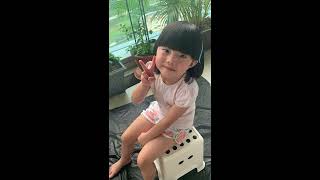 Easy Hair Cut At Home Basic Girls Trim Girls Hair Cut