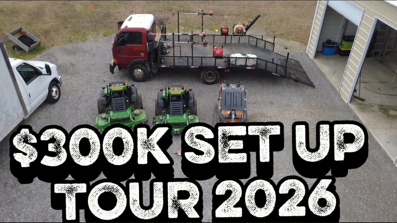 Моя система ухода за газоном на 2026 год — полный обзор оборудования!