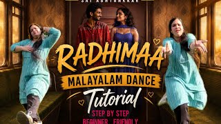 Radhimaa Dance Tutorial | SaiAbhyankkar | Step By Step Dance Tutorial in Malayalam 