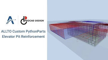 ALLTO Custom Elevator Pit Reinforcement  PythonParts for Procad Design SRL - Romania