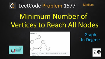 minimum number of vertices to reach all nodes leetcode | leetcode 1557 | graph