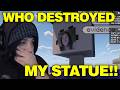 Quackity Investigates Who DESTROYED His Statue! QSMP2