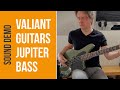 Valiant Guitars Jupiter RH OM - Sound Demo (no talking)