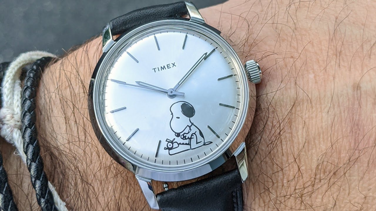 Timex and Snoopy, together yet again! - YouTube