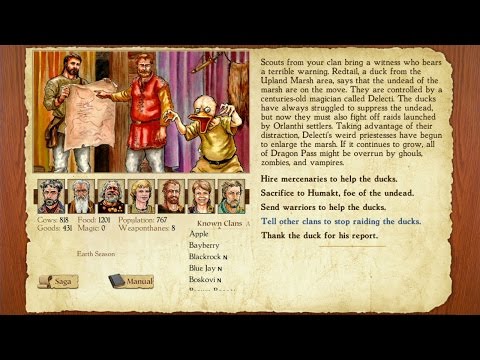 King of Dragon Pass: Giant Bomb Quick Look [Extended HD Gameplay]