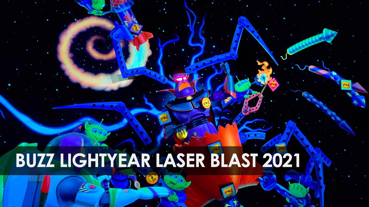 Buzz Lightyear Laser Blast in Disneyland Paris vernieuwd (2021)