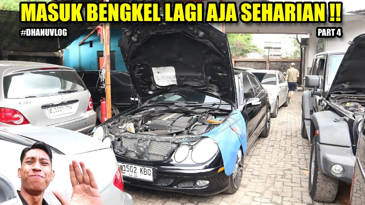 MODIF MERCY E200 W211 PART 4: GANTI AKI KECIL DAN BENERIN COOLANT ...