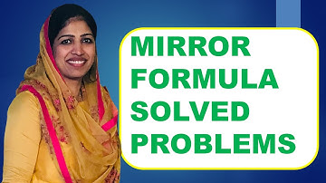 mirror formula example problems I physics Class 10 I Reflection of Light Mirror equation I Malayalam