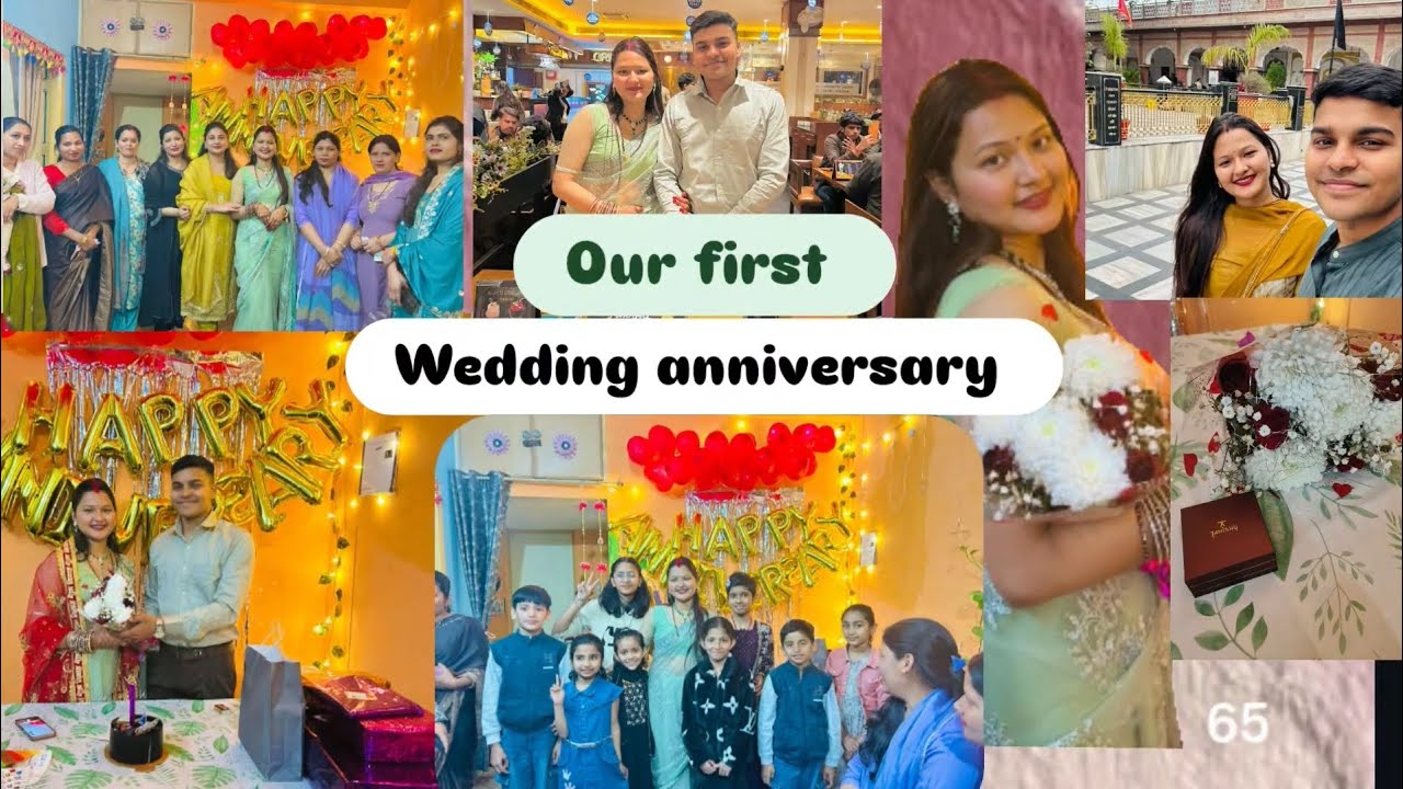 HUMARI FIRST WEDDING ANNIVERSARY ❤️|| UNEXPECTED SURPRISE 🫢😱|| Dibhyanichhetri vlogs 