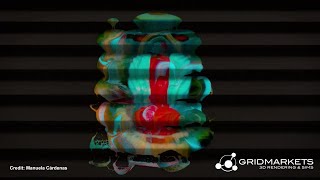 Acrylic Paint Effect in Houdini 20.5
