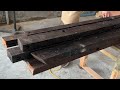 Giving New Life to Salvaged Boat Dock Wood: Crafting a Stylish Gate // Woodworking Skills