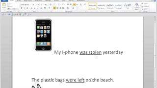Passive Voice when Doer is not known screenshot 4