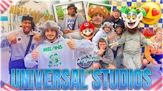 WIR BESUCHEN DIE UNIVERSAL STUDIOS😳💥 LA TRIP MIT ROHAT, KALLE \u0026 DORIAN🌴🥰