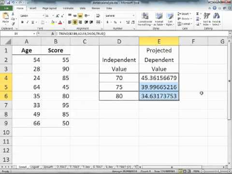 Coming Soon: Excel 2010 Statistical Analysis Training - YouTube