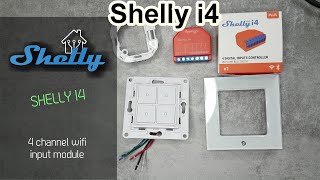 Shelly I4 4 Gang Wifi Input Module