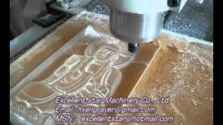 CNC Router Engraving Acrylic