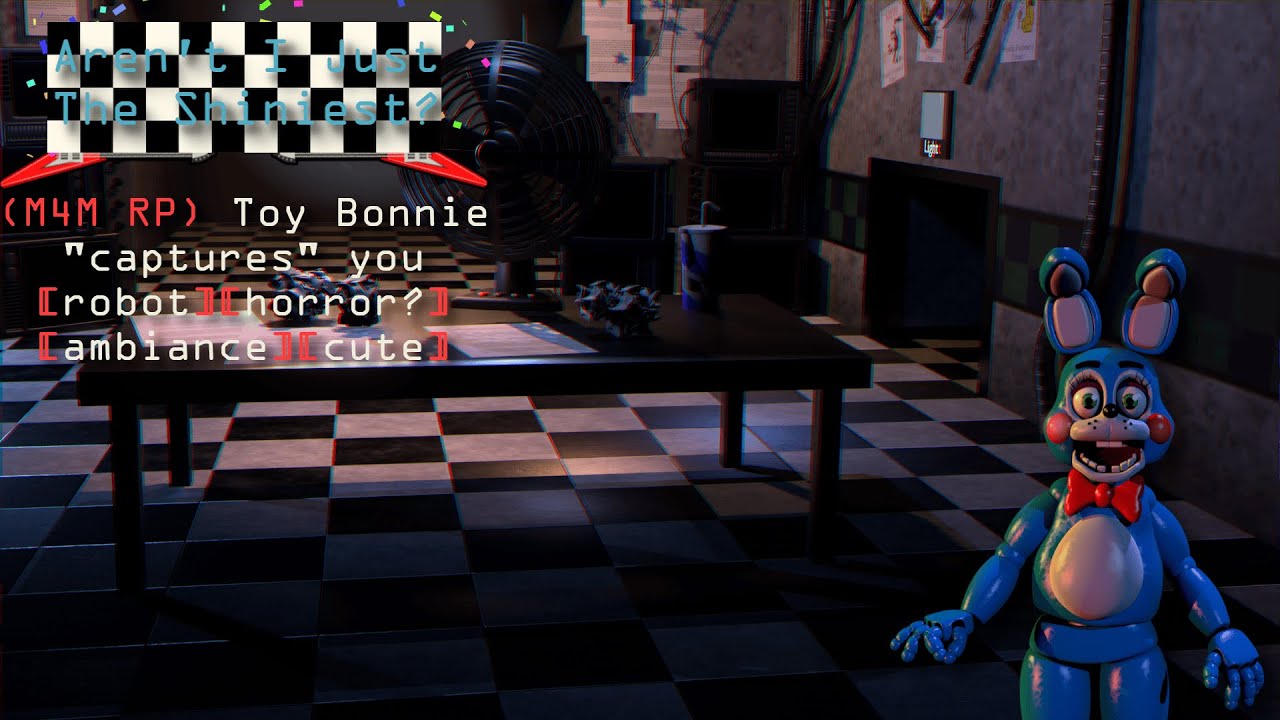 (M4M ASMR) Aren't I Just The Shiniest? [robot][horror?][ambiance][cute][FNAF]