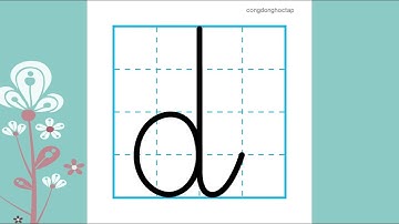 Tập viết lớp 1_ Tập viết chữ d  đ  đá dế _ Bài 8_ sách Kết Nối tri thức