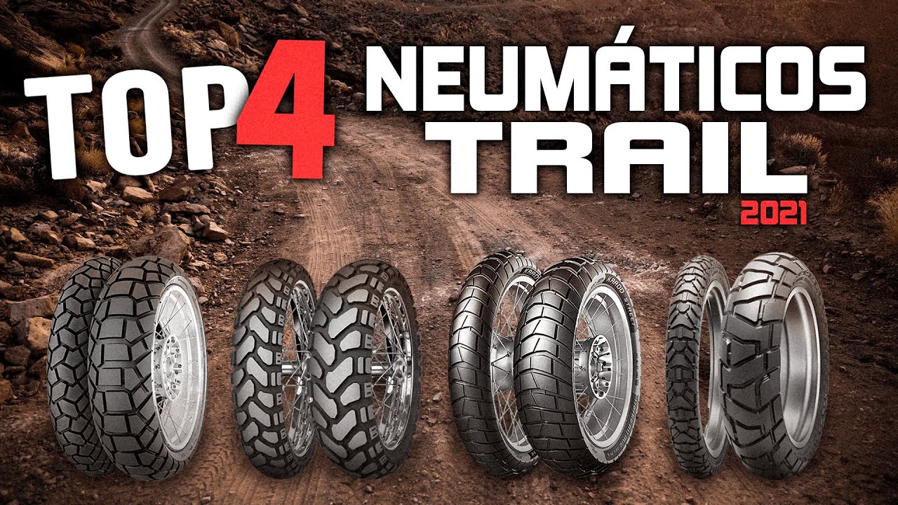 TOP 4 NEUMATICOS TRAIL 2022 METZELER MITAS DUNLOP CONTINENTAL CB500X JAPPITEL