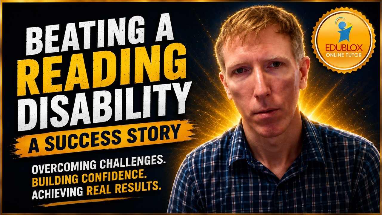 Reading Disability Testing Beating a Reading Disability - A Success Story - YouTube