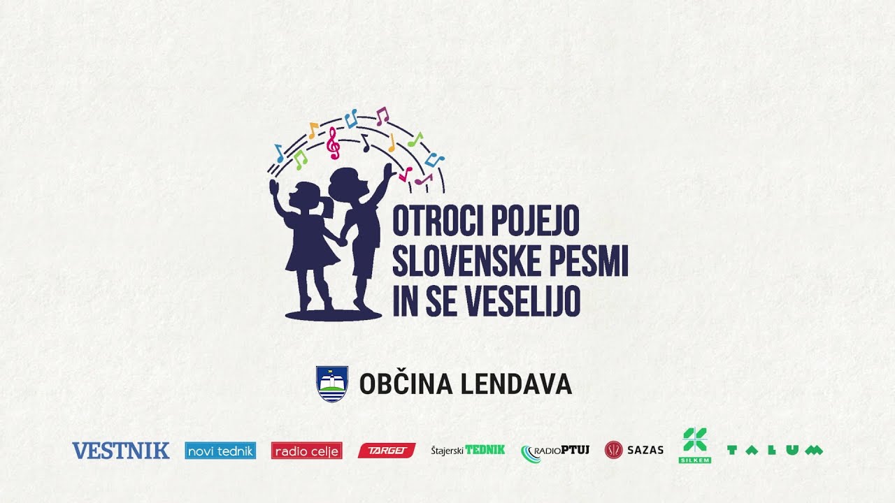 Otroci pojejo slovenske pesmi in se veselijo 2025 - Lendava