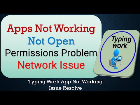 How To Fix Unfortunately, Typing Work App has stopped | Keeps Crashing Problem in Android | Not Open