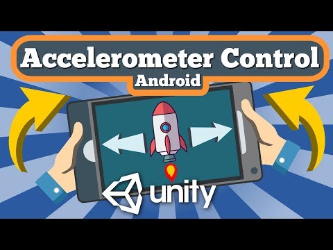 Unity Tutorial How Control And Move Gameobject With Accelerometer Or Gyroscope In Android Game.