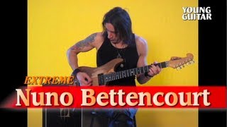 YOUNG GUITAR 2012年4月号 Nuno Bettencourt特集 YOUNG GUITAR 2012 April 4 Music Magazine Japan Book Nuno